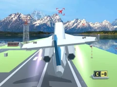 Polygon Flight Simulator — bezmaksas tiešsaistes spēle