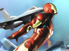 Iron Man Plane War — bezplatná online hra