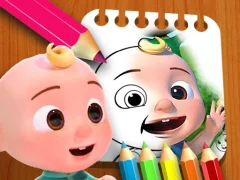 游戏Cocomelon Coloring Book在线