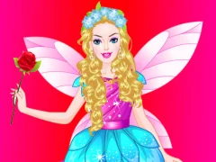 Xogo Barbie Angel Dress up en liña