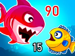 Jwèt Fish Eat Getting Big sou entènèt