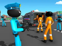 US Police Stickman Criminal — لعبة مجانية اون لاين