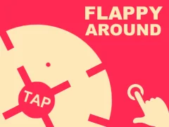 Flappy Around — bezmaksas tiešsaistes spēle