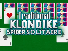 Spel Traditional Klondike Spider Solitaire på nätet