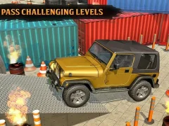Xogo Classic Real 4x4 Jeep Parking Drive Game en liña