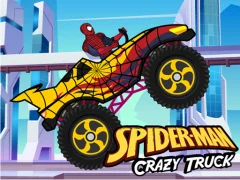 Spiderman Crazy Truck — لعبة مجانية اون لاين