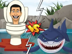 Hungry Shark Vs Skibidi — لعبة مجانية اون لاين