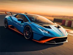Lamborghini Huracan STO Puzzle — لعبة مجانية اون لاين