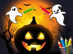 游戏Scary Party Coloring在线