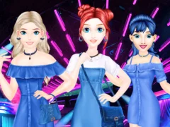 Xogo Denim Dress Fashion en liña