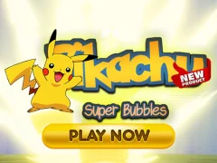 Pikachu Super Bubbles — لعبة مجانية اون لاين