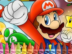 Igra Mario Coloring online