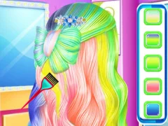 Fashion Rainbow Hairstyle Design เกมออนไลน์