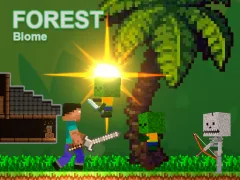 Noob vs Zombies - Forest biome — 無料オンラインゲーム