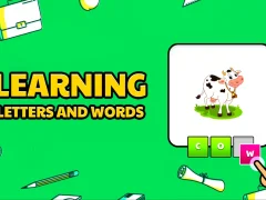 Learning Letters And Words — لعبة مجانية اون لاين
