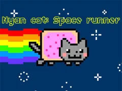Spil Nyan Cat: Space runner  online