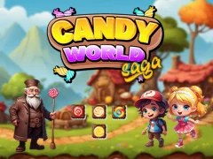 Candy World Saga – kostenloses Online-Spiel