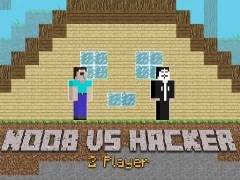 Noob vs Hacker 2 Player — 무료 온라인 게임