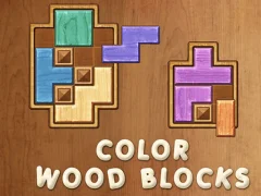 Color Wood blocks — لعبة مجانية اون لاين