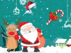 Laro Christmas Santa Slide online