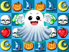 Igra Halloween Burst  match 3 Puzzle online