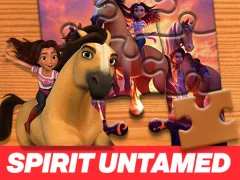 Cluiche Spirit Untamed Jigsaw Puzzle ar líne