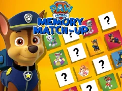 Paw Patrol Memory Match Up — لعبة مجانية اون لاين