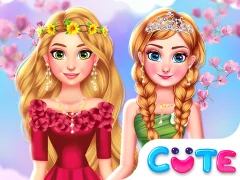 Disney Girls Spring Blossoms เกมออนไลน์