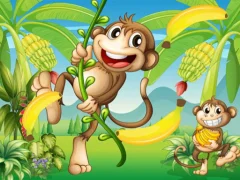 Jungle Monkey Run — لعبة مجانية اون لاين