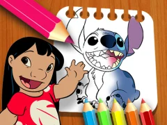 Lilo and Stitch Coloring Book — free online game