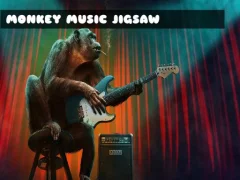 Monkey Music Jigsaw – kostenloses Online-Spiel