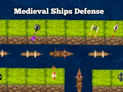 Jwèt Medieval Ships Defense sou entènèt