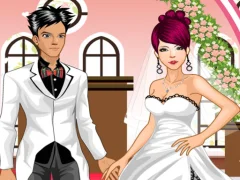 Xogo Wedding Couple Dressup en liña