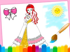 Princess Coloring Glitter – kostenloses Online-Spiel