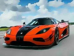 Luxury Swedish Cars Jigsaw — لعبة مجانية اون لاين