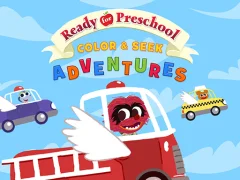 Disney junior ready for preschool Color & Seek Adventures  — free online game