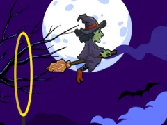 Flying witch halloween – tasuta veebimäng