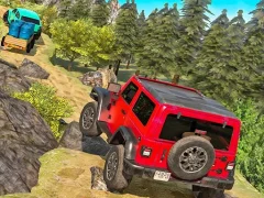 Xogo Safari Jeep Car Parking Sim: Jungle Adventure 3D en liña