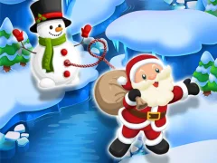 Permainan Santa SnowMan Jump talian