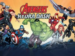 Superheroes Avengers Hydra Dash — bezmaksas tiešsaistes spēle