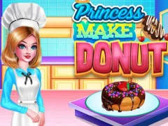 Igra Princess Make Donut Cooking online