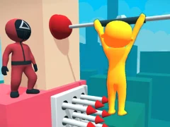 Squid Game Fall Guy — bezmaksas tiešsaistes spēle