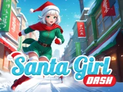Santa Girl Dash — bezmaksas tiešsaistes spēle