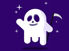 Happy Ghost Puzzle  — لعبة مجانية اون لاين