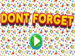 Spill Dont Forgets online