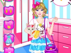 Barbie With Kitty เกมออนไลน์