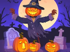 Spel Halloween Monster Party Jigsaw på nätet