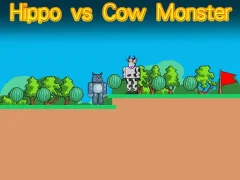 Igra Hippo vs Cow Monster online