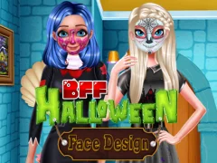 BFF Halloween Face Design เกมออนไลน์