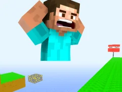 Permainan Minecraft - Gold Steve talian